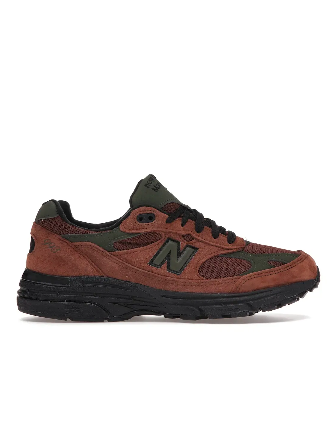 Мужские кроссовки Lifestyle New Balance 993 — изображение 1 из 4, коричневый/зеленый