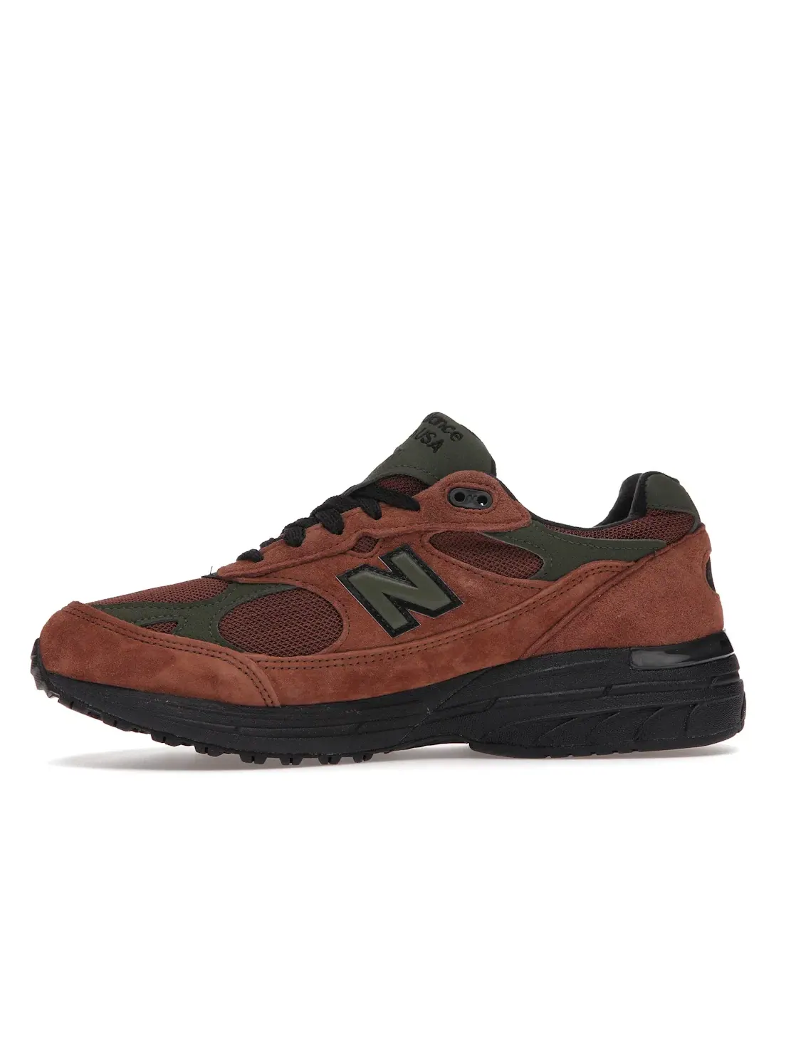 Мужские кроссовки Lifestyle New Balance 993 — изображение 3 из 4, коричневый/зеленый