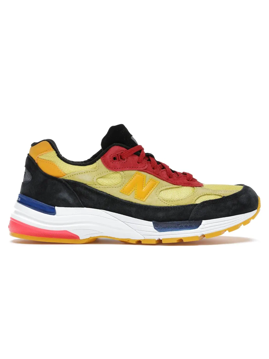 Мужские кроссовки Lifestyle New Balance 992 — изображение 1 из 4, желтый/черный-красный