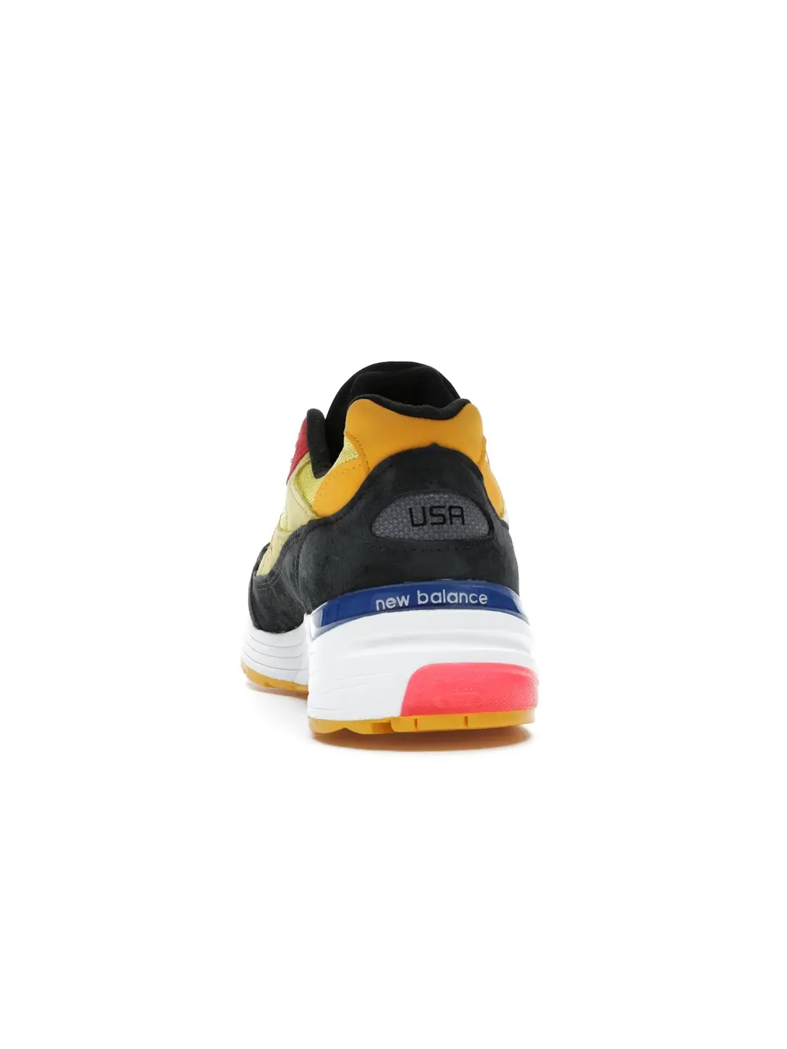 Мужские кроссовки Lifestyle New Balance 992 — изображение 4 из 4, желтый/черный-красный