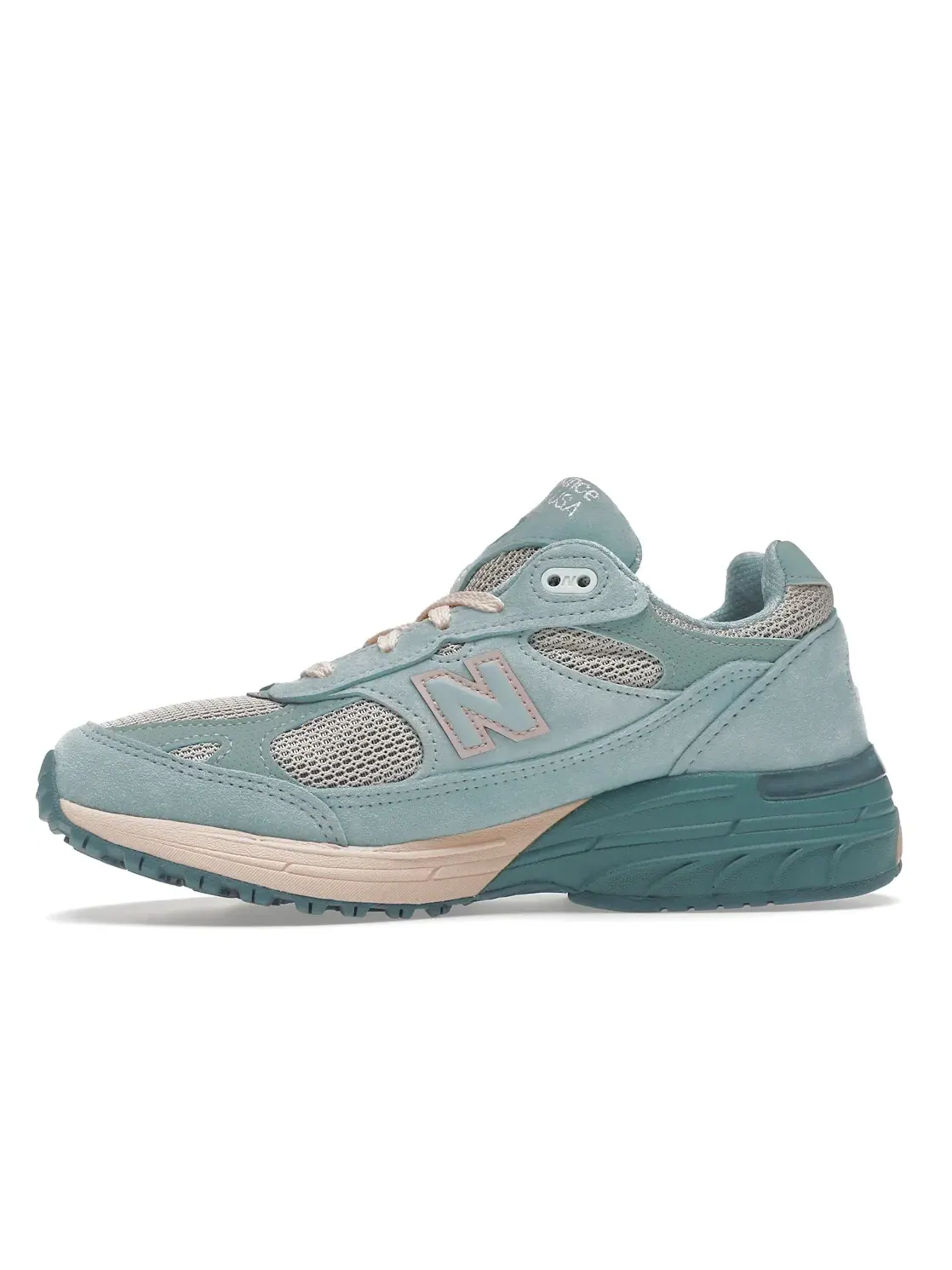 Женские кроссовки Lifestyle New Balance 993 — изображение 3 из 4, синий/винтажный розовый