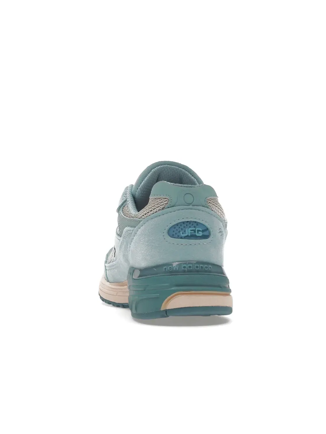 Женские кроссовки Lifestyle New Balance 993 — изображение 4 из 4, синий/винтажный розовый