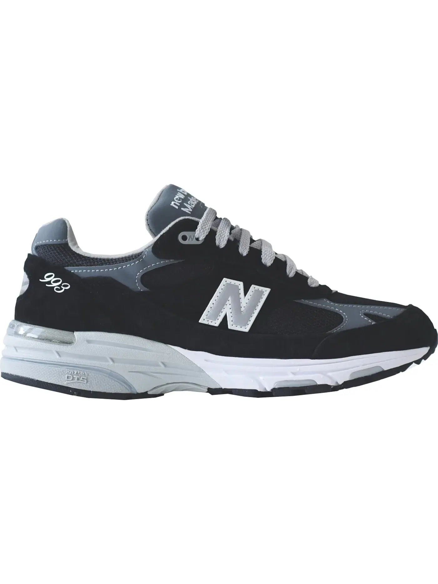 Мужские кроссовки Lifestyle New Balance 993 Kith Black — изображение 1 из 1, черный/белый