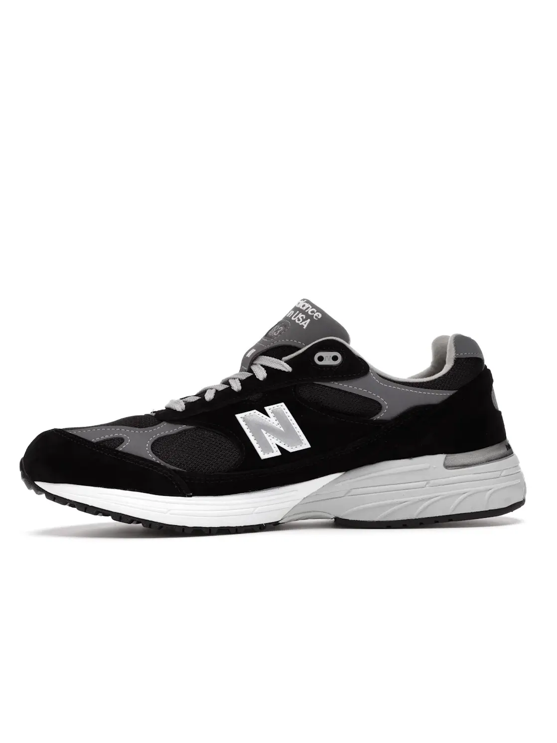 Мужские кроссовки Lifestyle New Balance 993 MiUSA Black — изображение 3 из 4, черный/серый