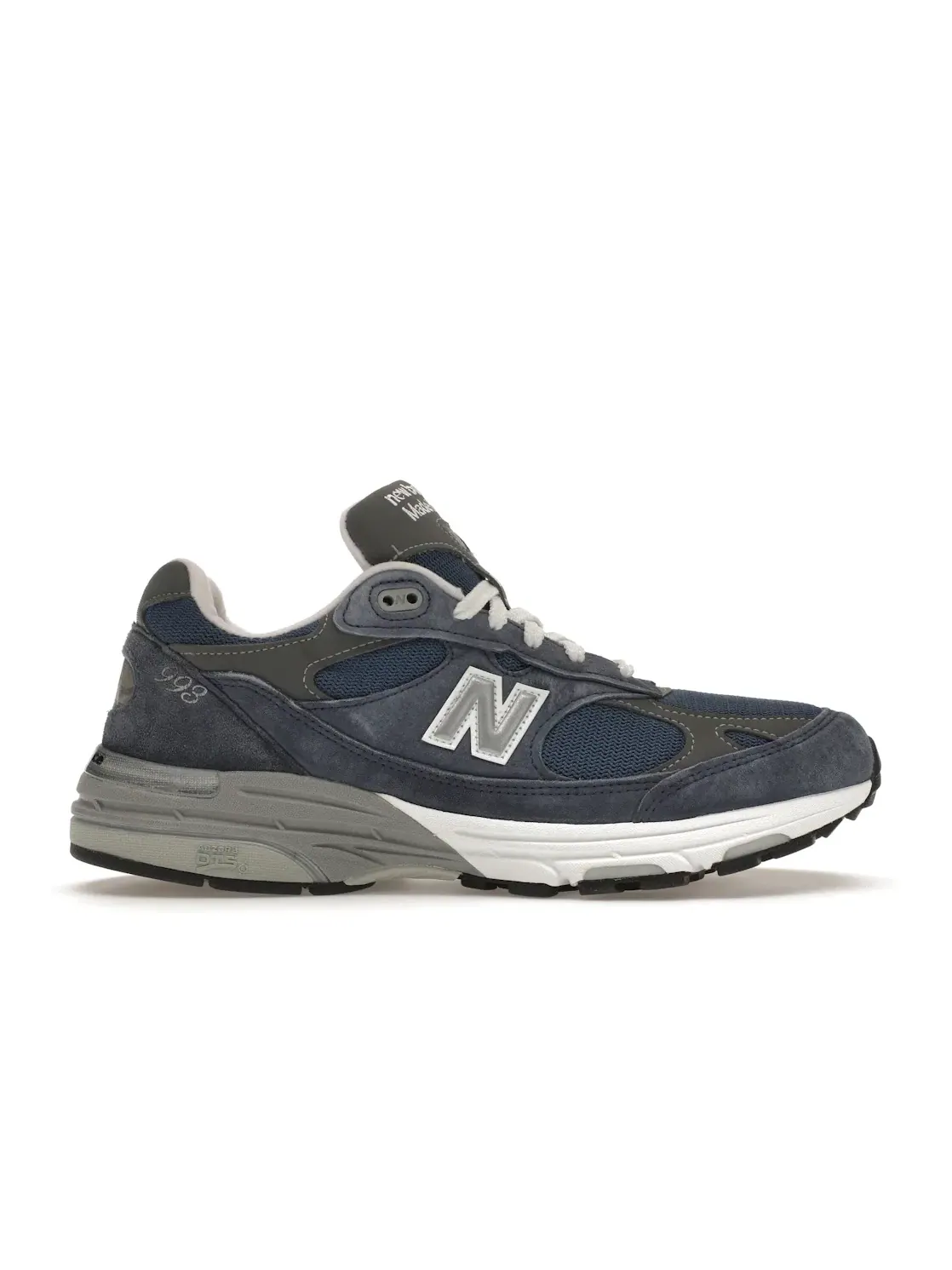 Мужские кроссовки с ретро-дизайном New Balance 993 — изображение 1 из 4, винтажный индиго/серый