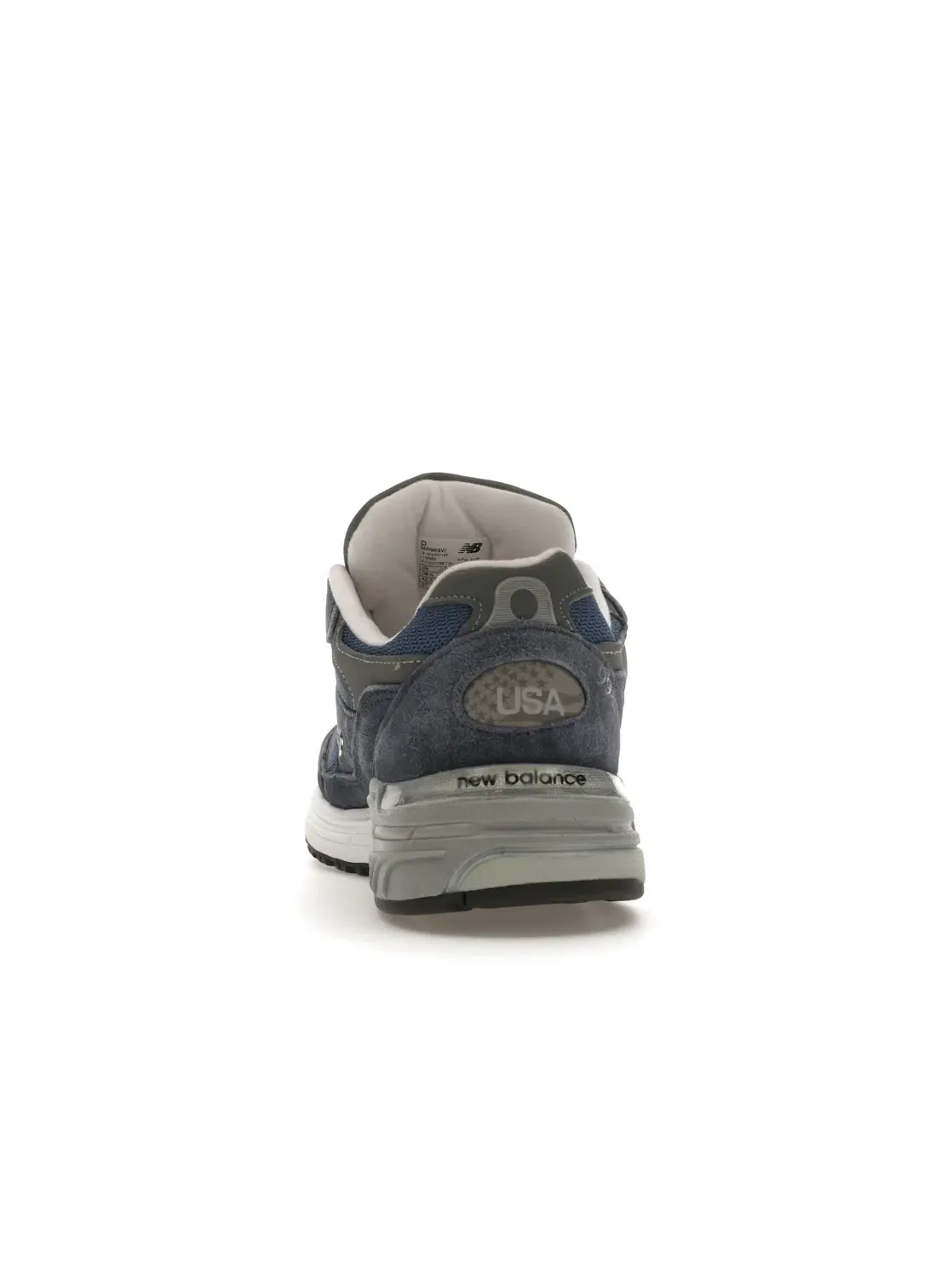 Мужские кроссовки с ретро-дизайном New Balance 993 — изображение 4 из 4, винтажный индиго/серый