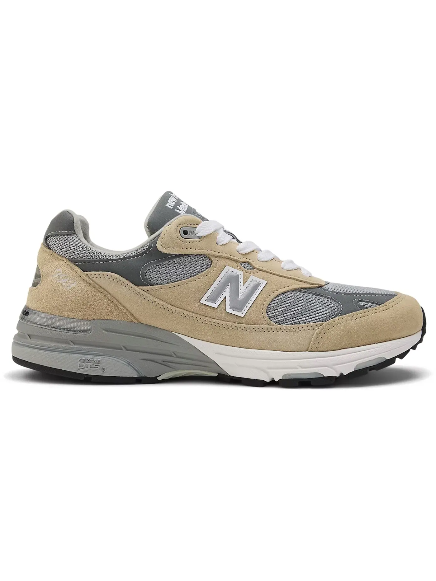 Мужские кроссовки Lifestyle New Balance 993 — изображение 1 из 1, серый белый