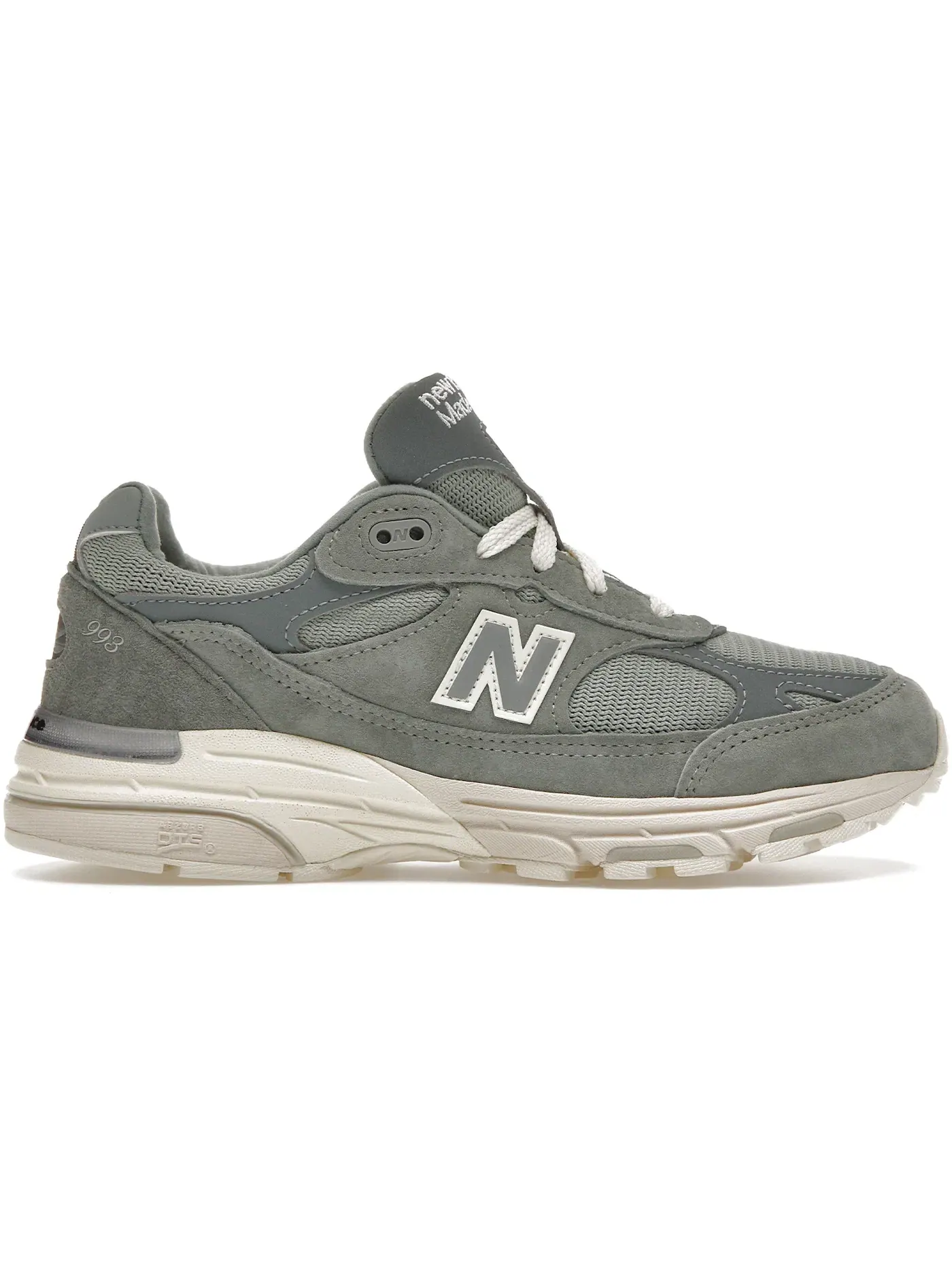 Женские кроссовки Lifestyle New Balance 993 MiUSA Kith Pistachio — изображение 1 из 1, серый/зеленый