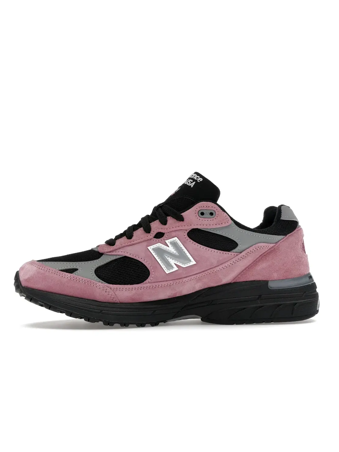 Мужские кроссовки с ярким цветом New Balance 993 — изображение 3 из 4, розовый/черный