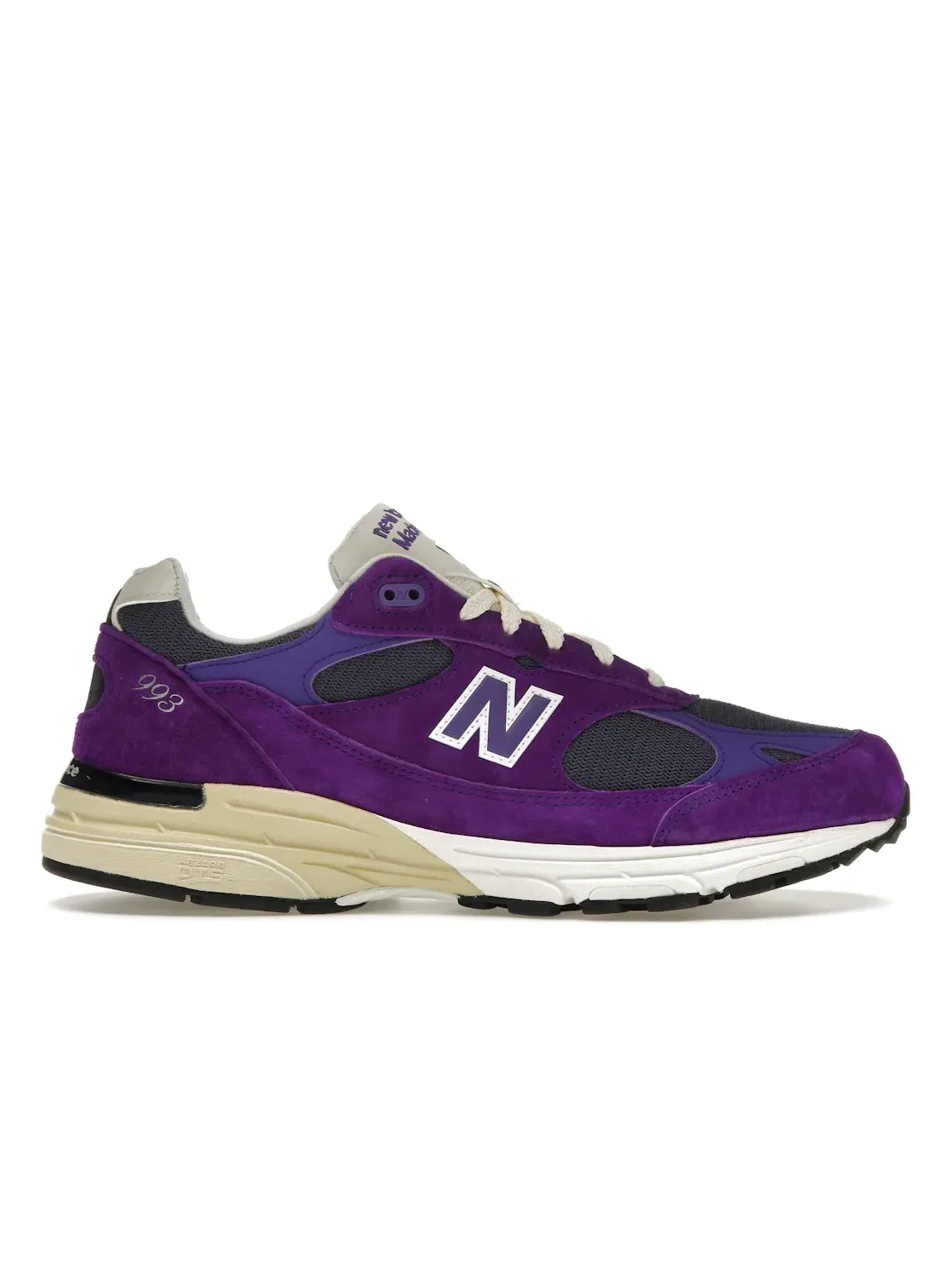 Мужские кроссовки Lifestyle с принтом New Balance 993 — изображение 1 из 4, фиолетовый/темный