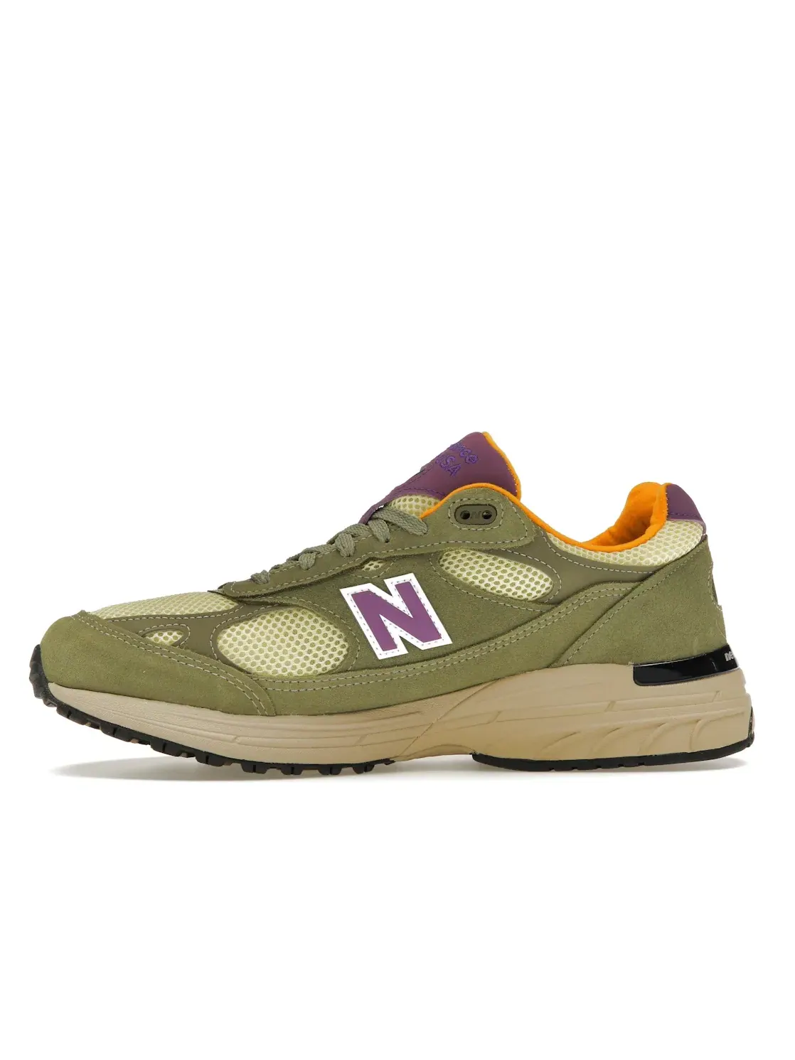 Мужские кроссовки Lifestyle New Balance 993 — изображение 3 из 4, оливковый