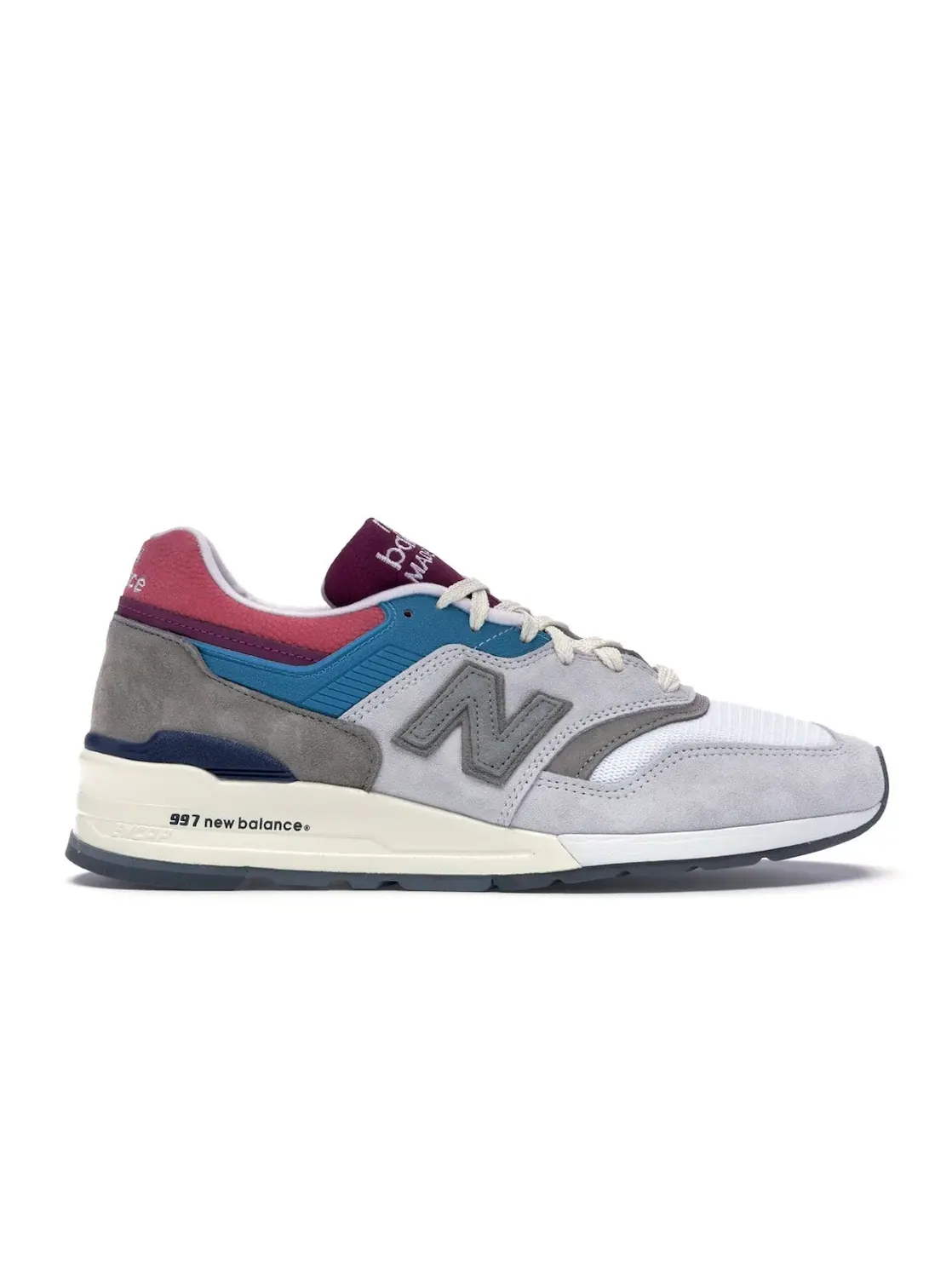 Мужские кроссовки Lifestyle New Balance 997 — изображение 1 из 4, белый/серый-розовый