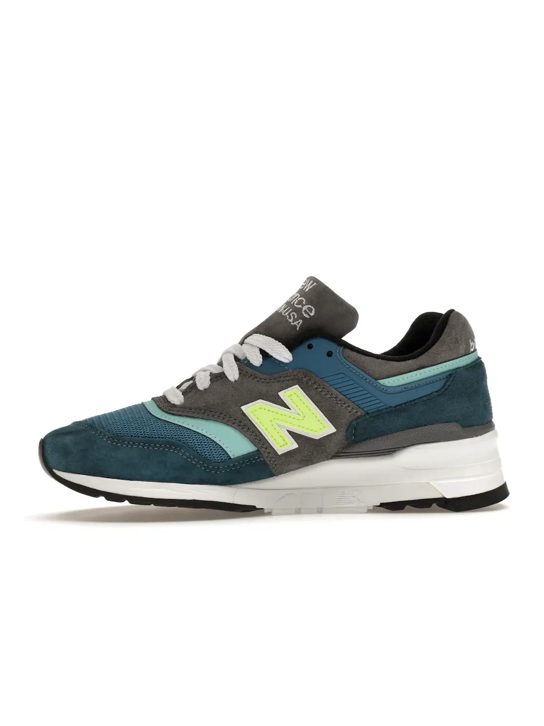 Мужские кроссовки Lifestyle New Balance 997 — изображение 3 из 4, синий/зеленый
