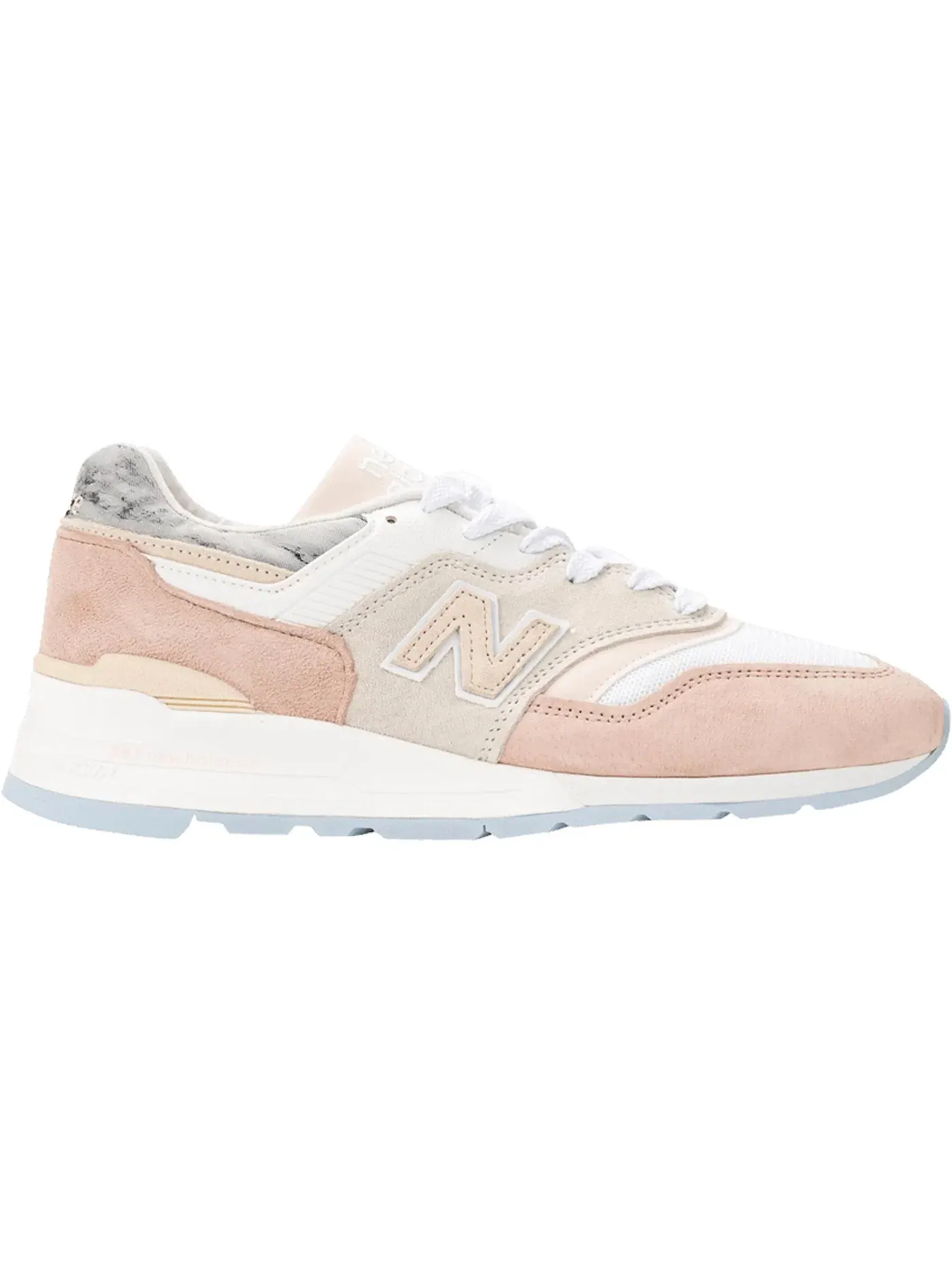 Мужские кроссовки Lifestyle New Balance 997 — изображение 1 из 1, белый/розовый