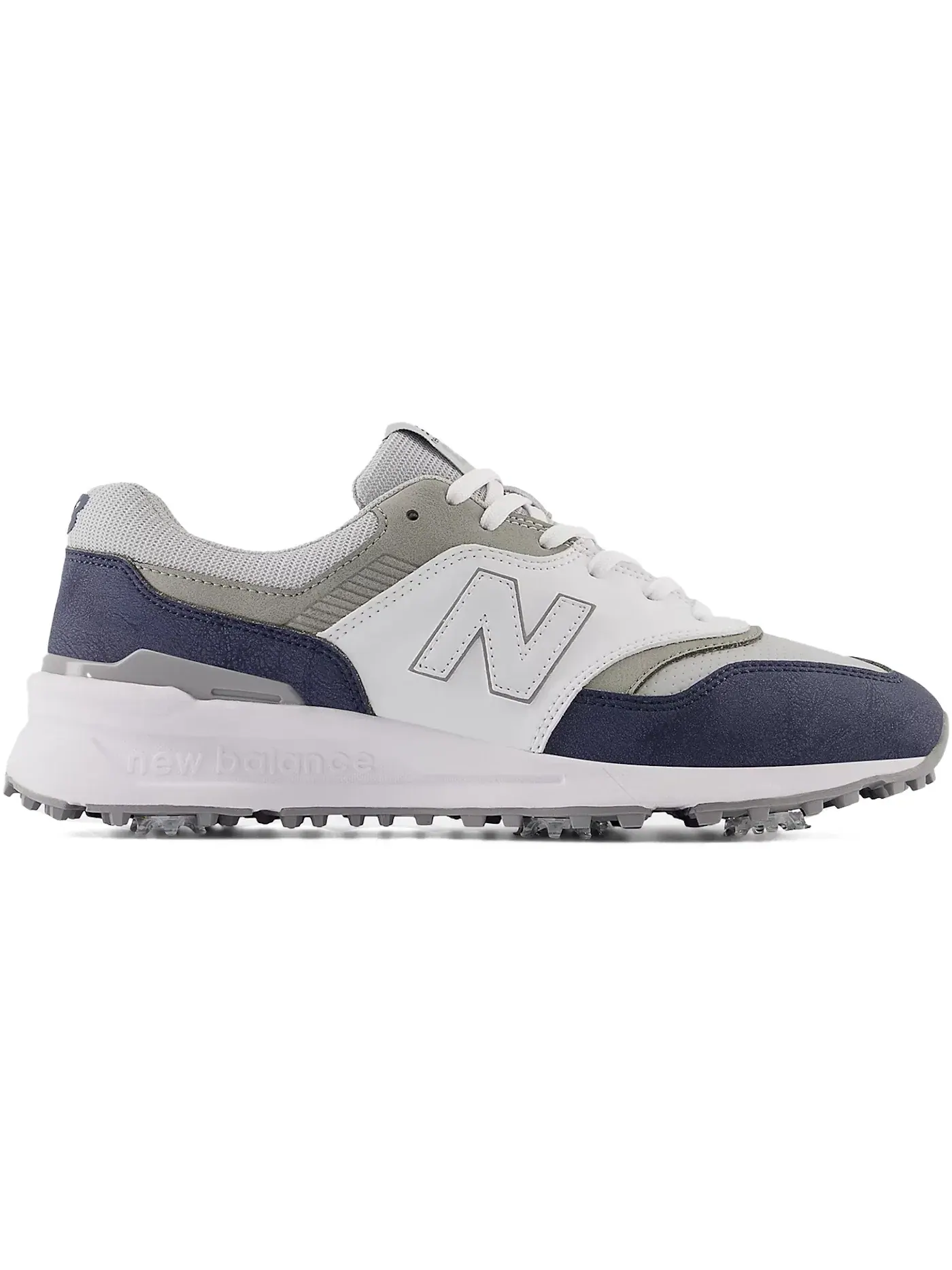 Мужские кроссовки для гольфа New Balance 997 Golf — изображение 1 из 1, темно-синий/белый