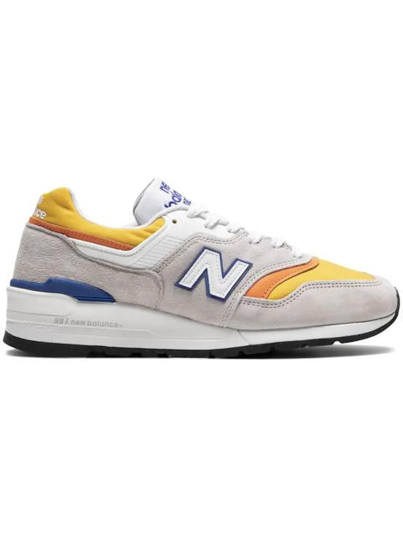 Мужские кроссовки Lifestyle New Balance 997 — изображение 1 из 1, серый/оранжевый