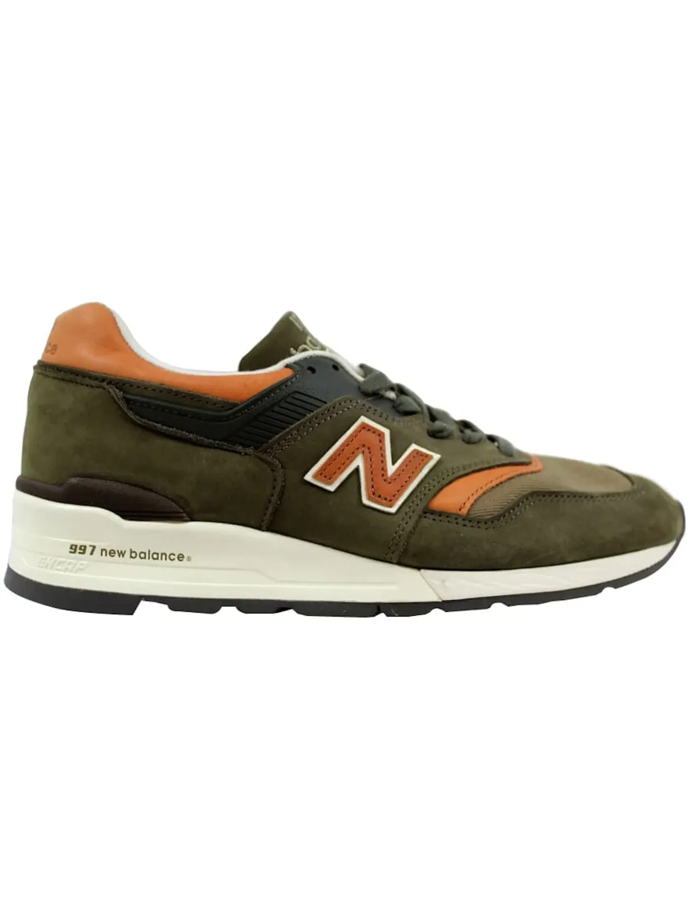 Мужские кроссовки Lifestyle New Balance 997 — изображение 1 из 1, зеленый оранжевый