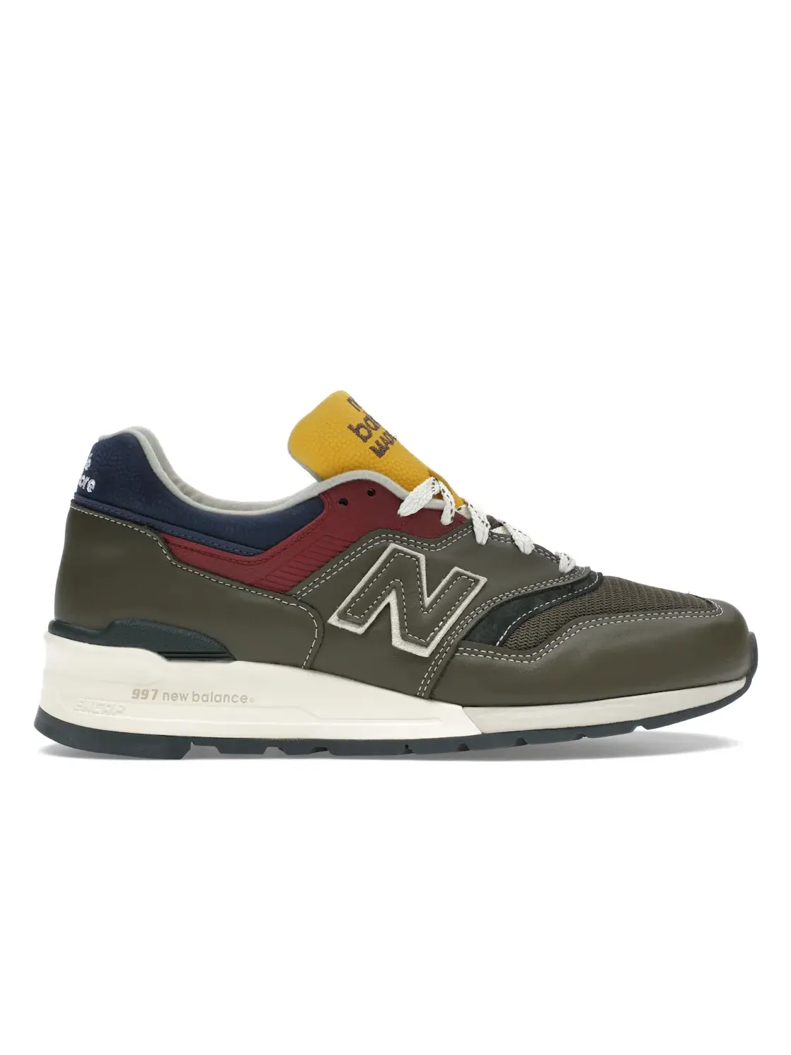 Мужские кроссовки Lifestyle New Balance 997 MiUSA Aimé Leon Dore — изображение 1 из 4, мох/ангора