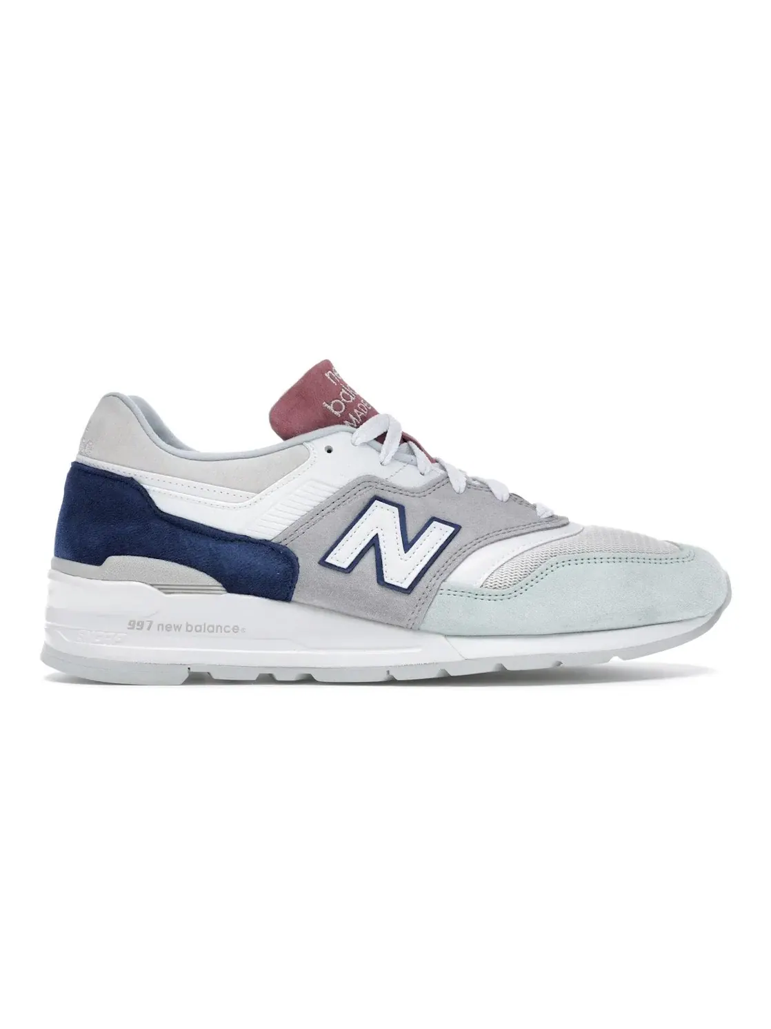 Мужские кроссовки Lifestyle New Balance 997 — изображение 1 из 4, серый/зеленый