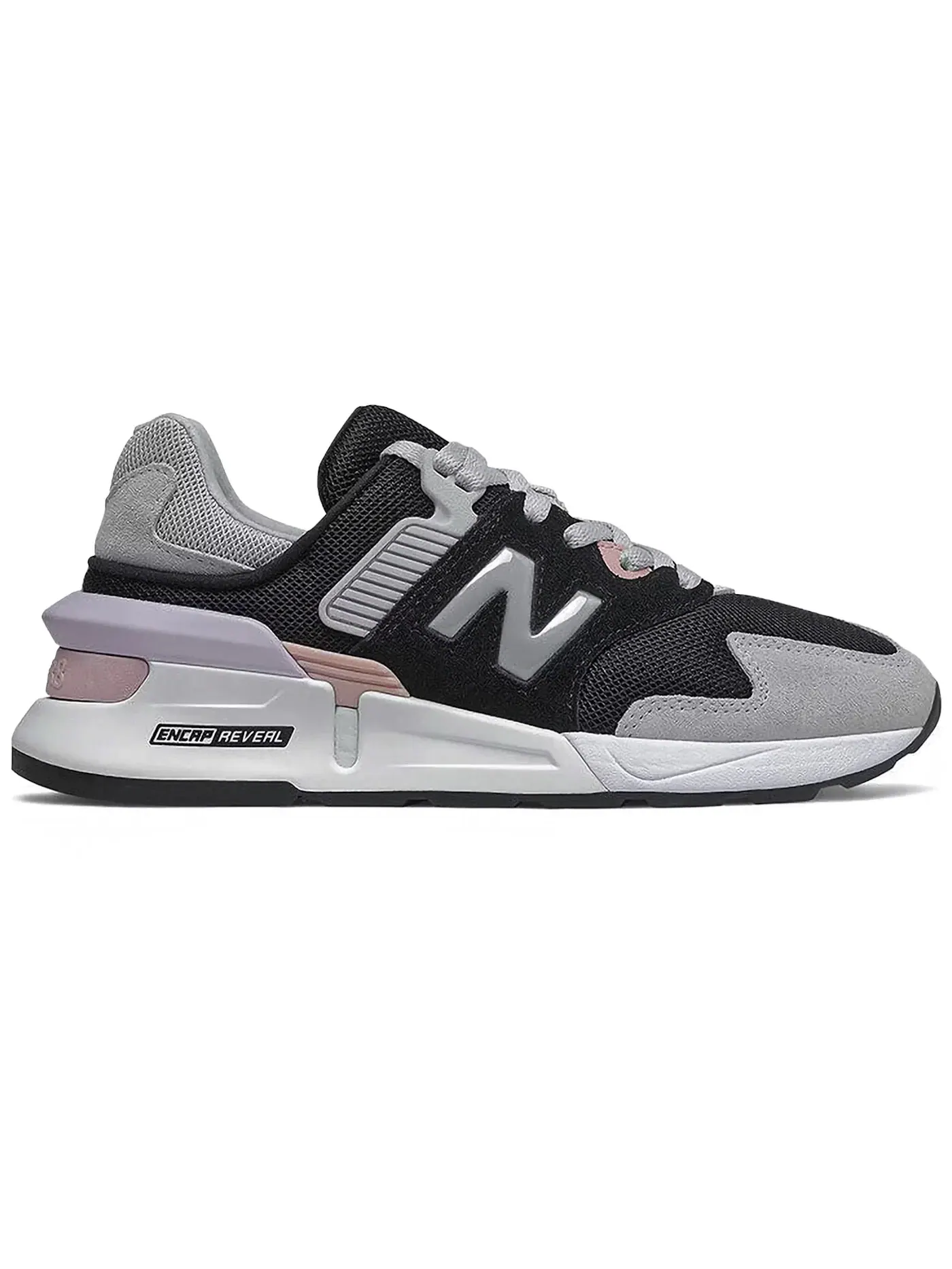 Женские кроссовки Lifestyle New Balance 997 Sport — изображение 1 из 1, черный светлый розовый