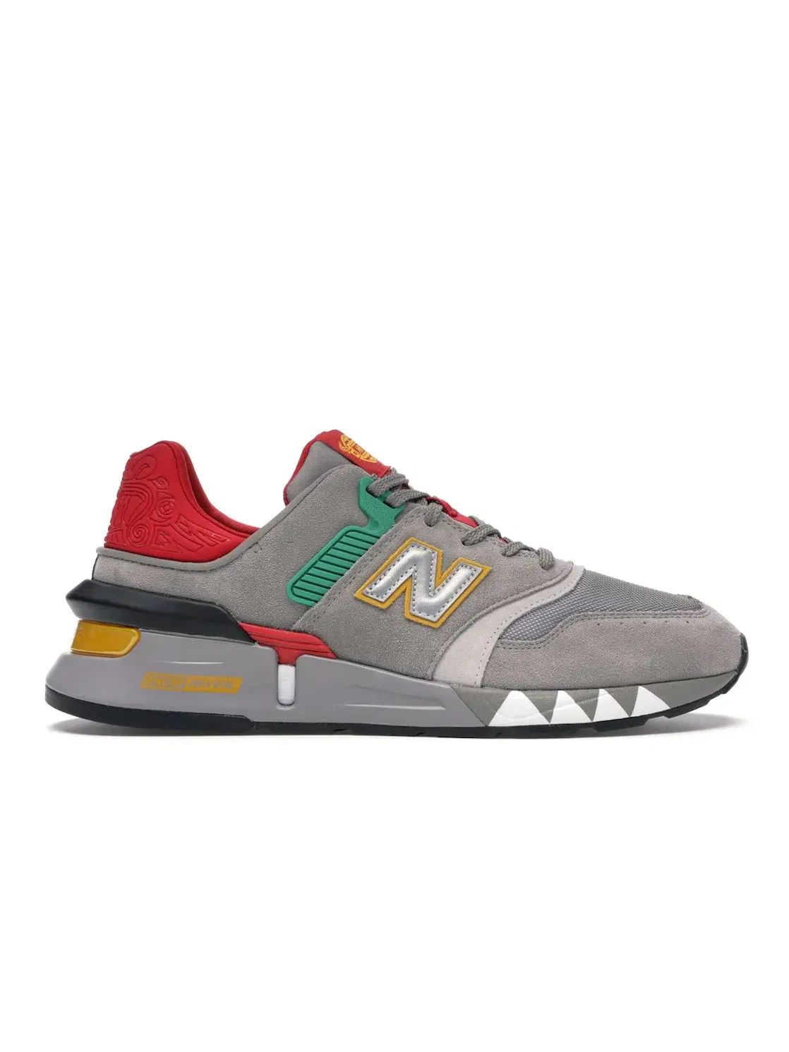 Мужские кроссовки Lifestyle New Balance 997 Sport New Balance — изображение 1 из 4, серый/красный-зеленый
