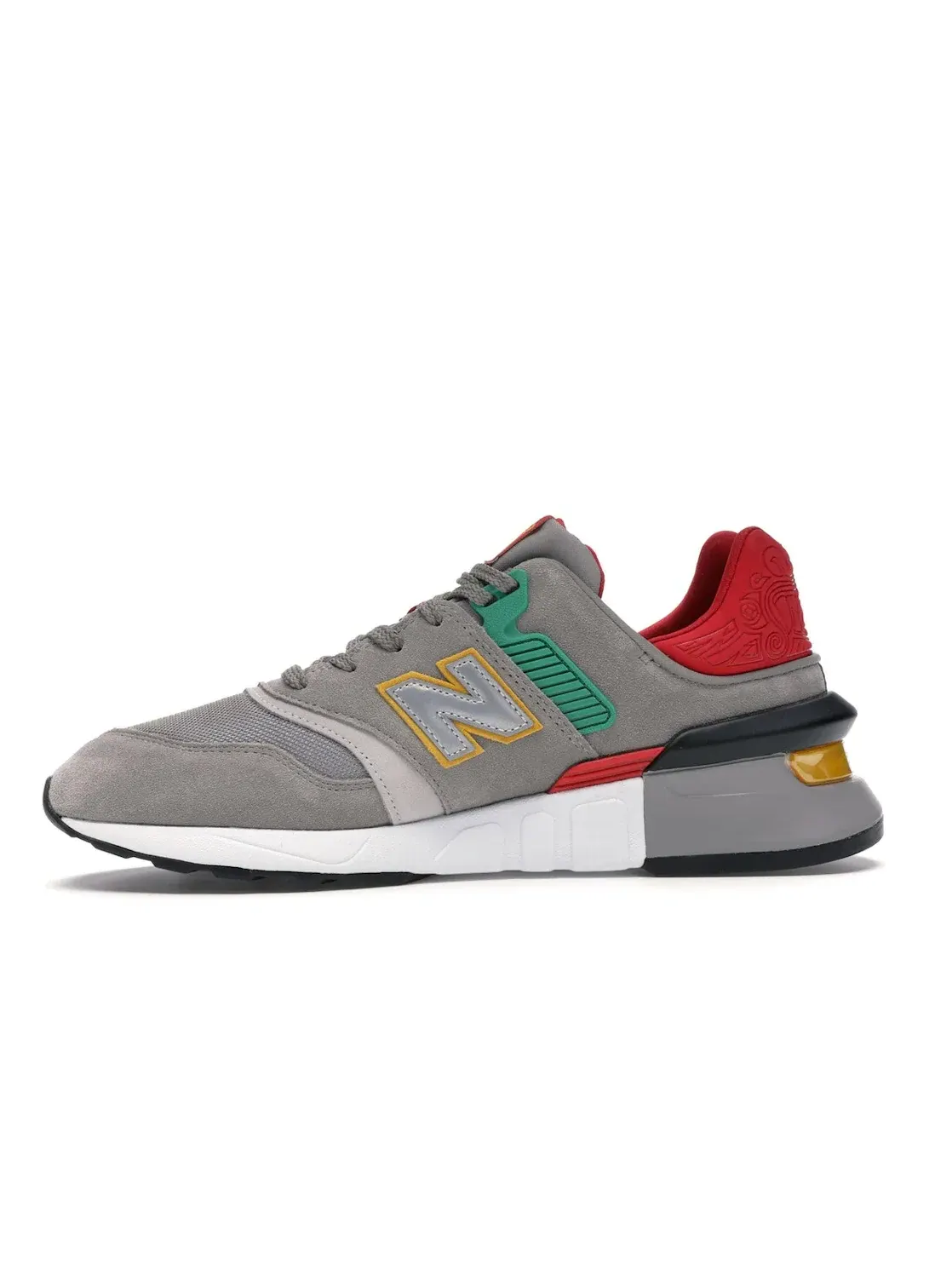 Мужские кроссовки Lifestyle New Balance 997 Sport New Balance — изображение 3 из 4, серый/красный-зеленый