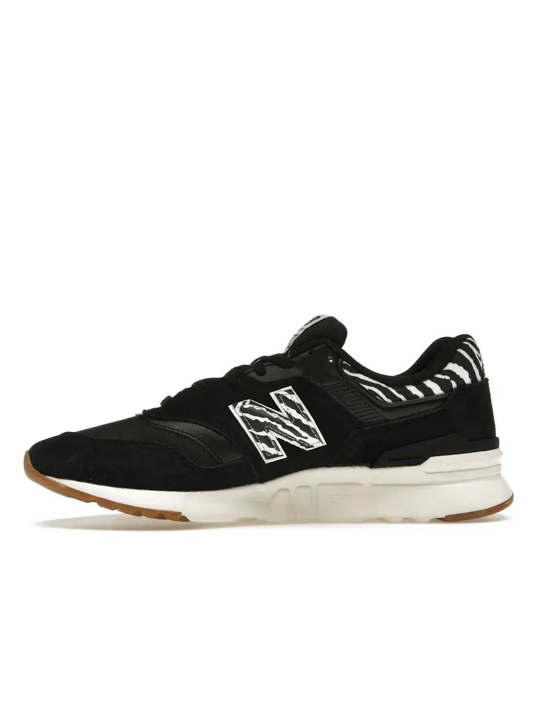 Женские кроссовки с принтом New Balance 997H — изображение 3 из 4, черный/белый