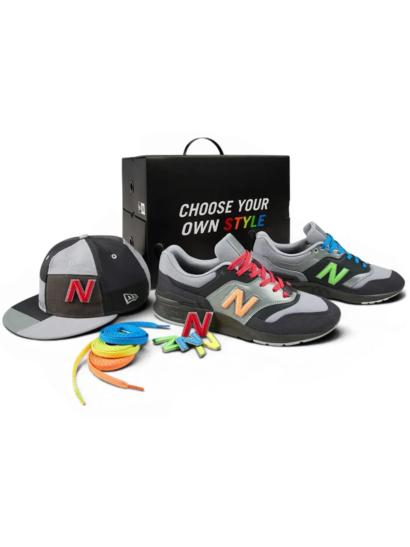 Мужские кроссовки Lifestyle New Balance 997H New Era — изображение 2 из 2, черный/серый/мульти