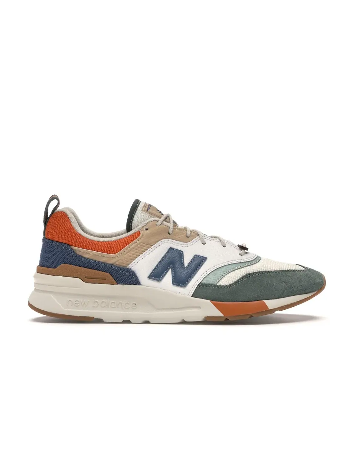 Мужские кроссовки с комбинированным верхом New Balance 997H — изображение 1 из 4, зеленый/синий