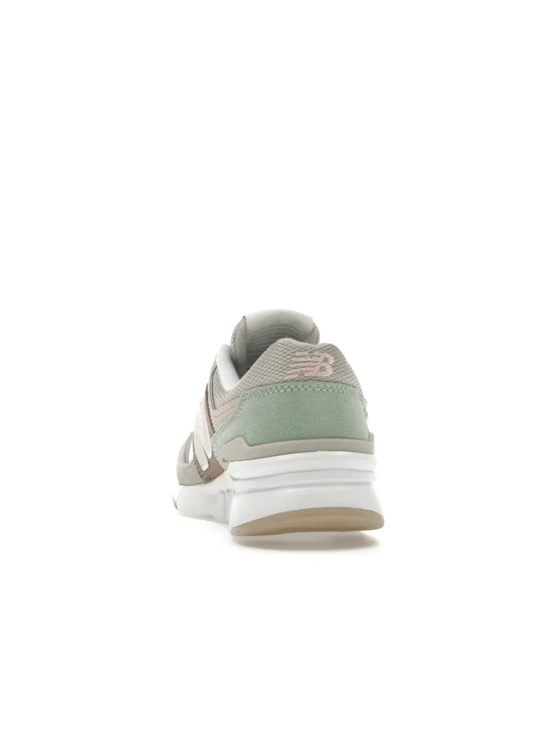 Женские кроссовки с классическим дизайном New Balance 997H — изображение 4 из 4, бежевый розовый