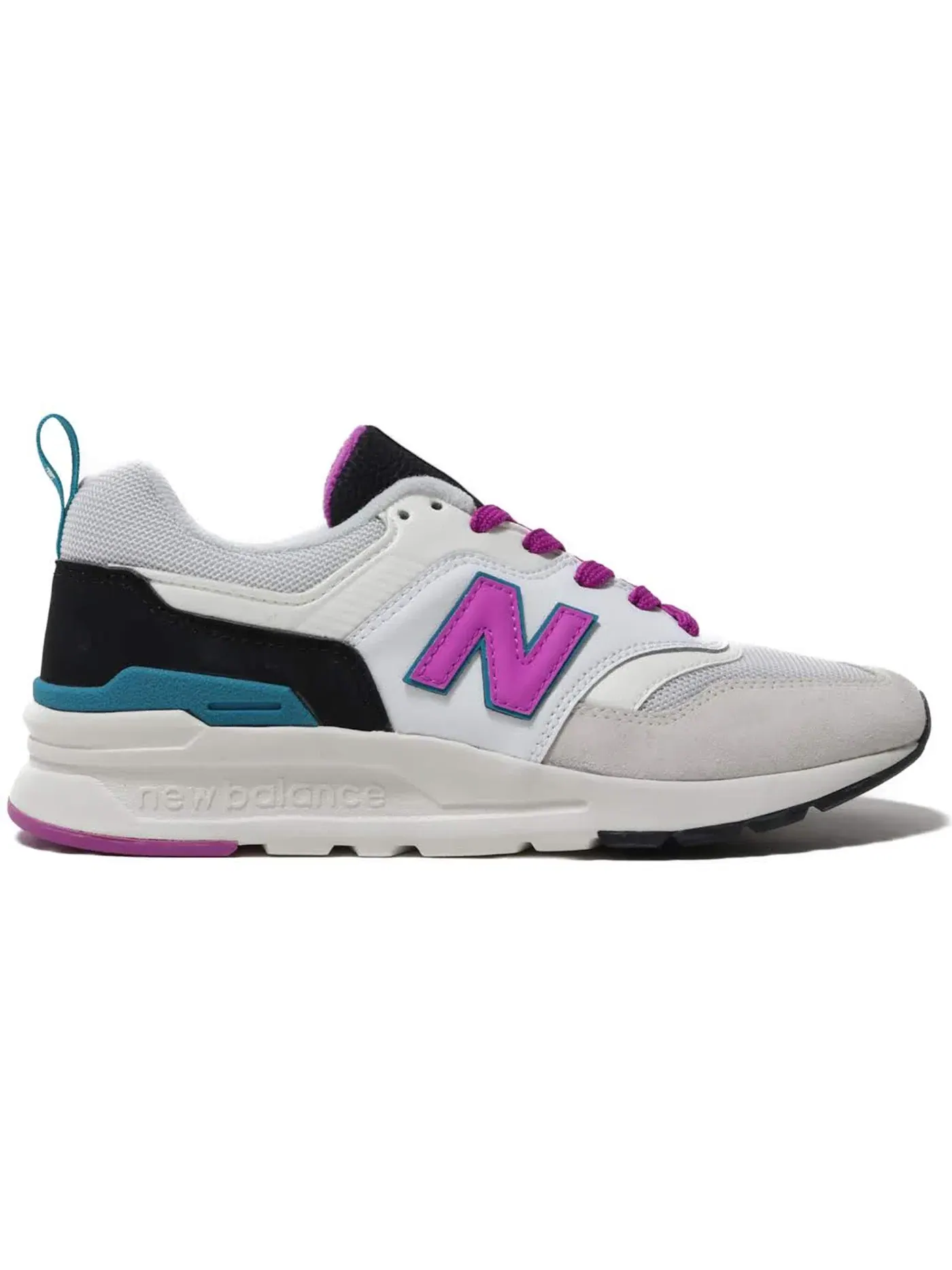 Женские кроссовки Lifestyle New Balance 997H — изображение 1 из 1, белый/фиолетовый-серый