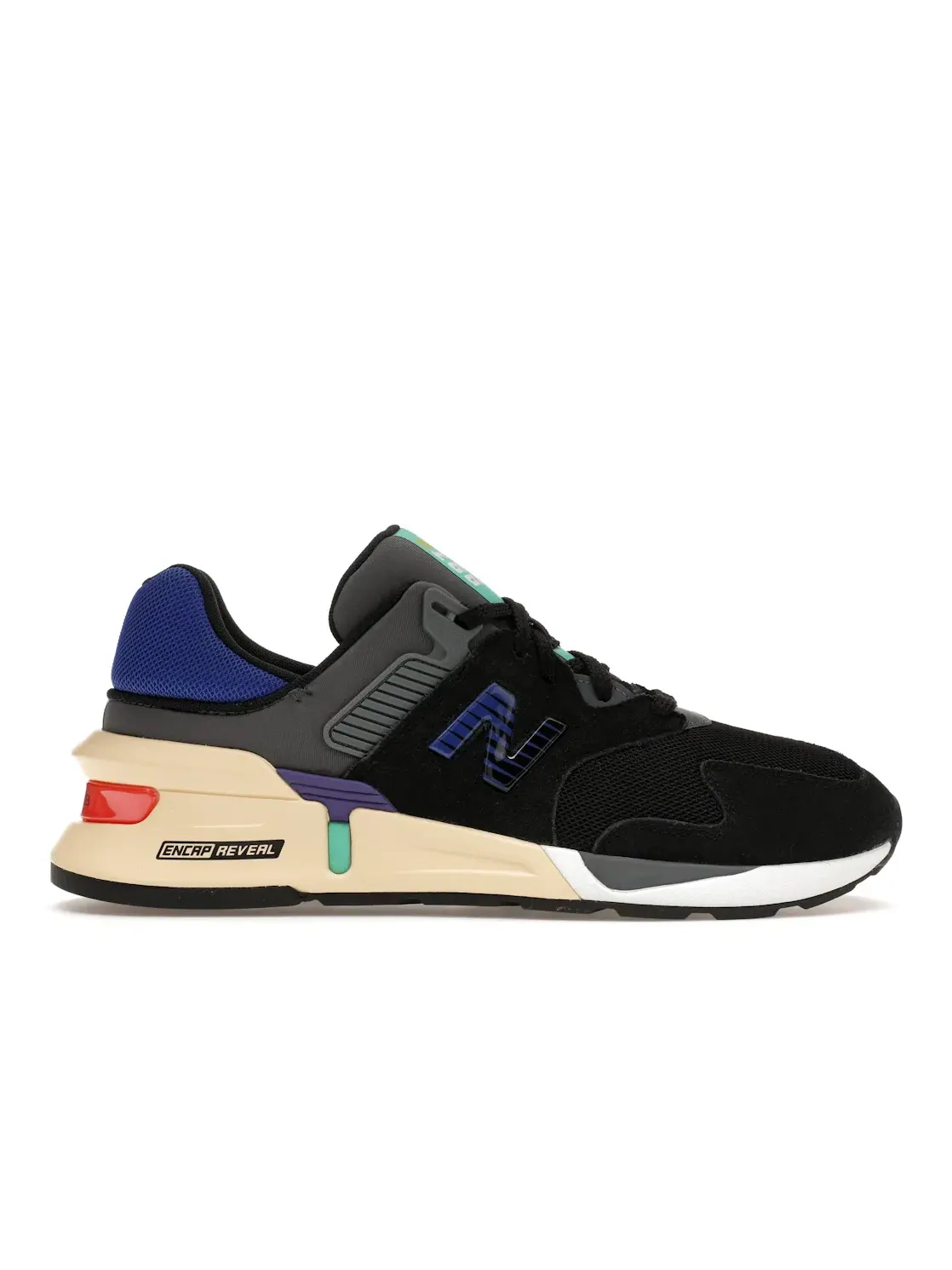 Мужские кроссовки Lifestyle New Balance 997S — изображение 1 из 4, черный/синий