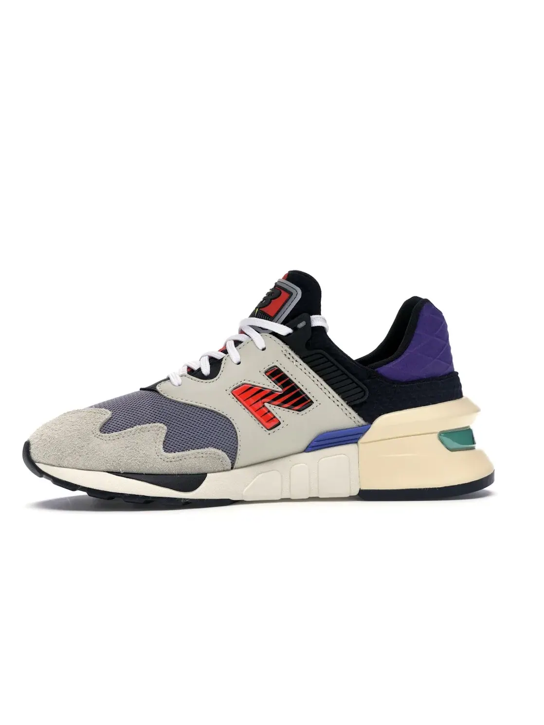 Мужские кроссовки Lifestyle New Balance 997S Bodega — изображение 3 из 4, серый/фиолетовый