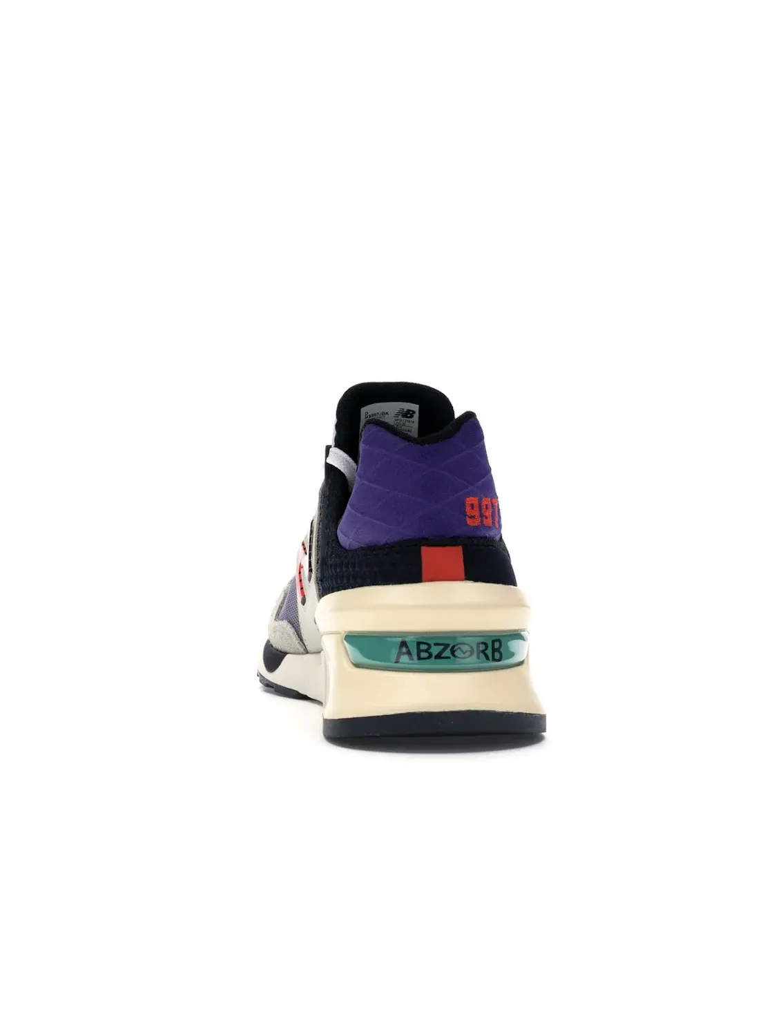 Мужские кроссовки Lifestyle New Balance 997S Bodega — изображение 4 из 4, серый/фиолетовый