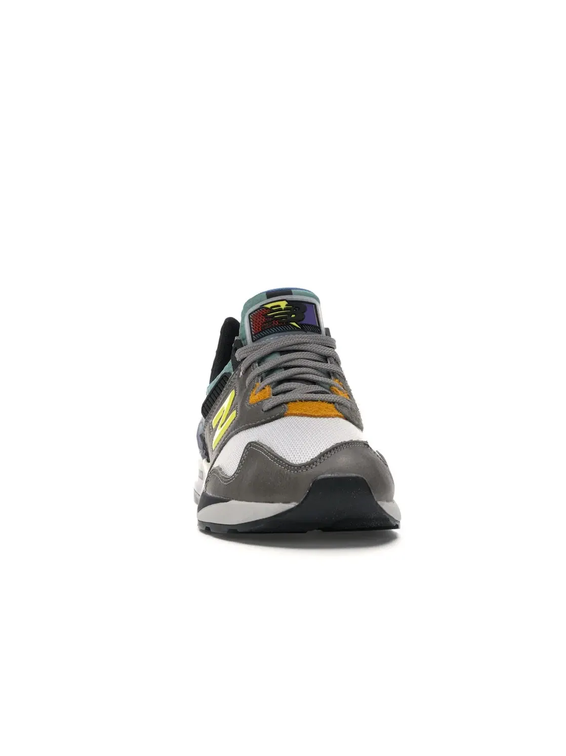 Мужские кроссовки Lifestyle New Balance 997S Bodega No Bad Days — изображение 2 из 4, темно-серый/желтый