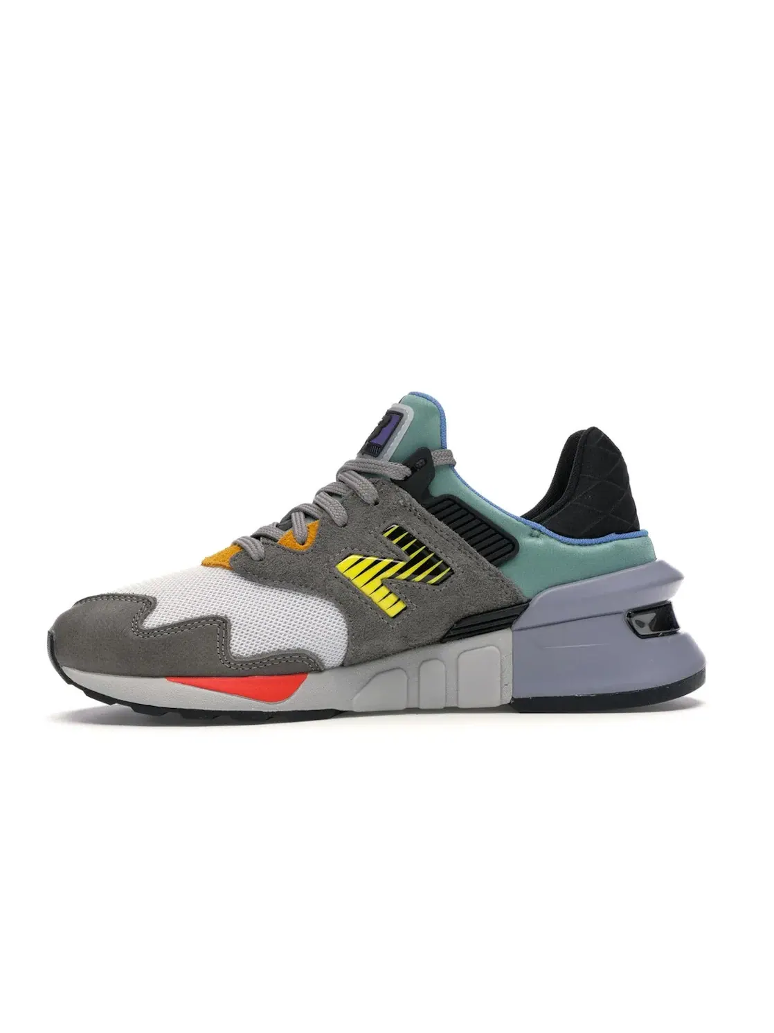 Мужские кроссовки Lifestyle New Balance 997S Bodega No Bad Days — изображение 3 из 4, темно-серый/желтый