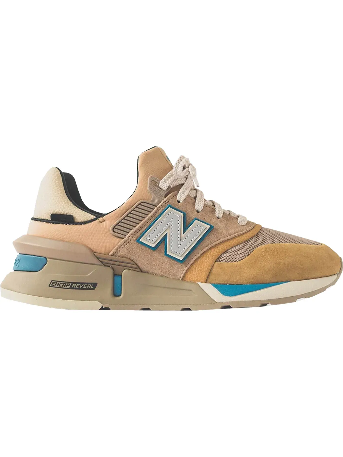Мужские кроссовки Lifestyle New Balance 997S Kith nonnative — изображение 1 из 1, коричневый/черный-синий