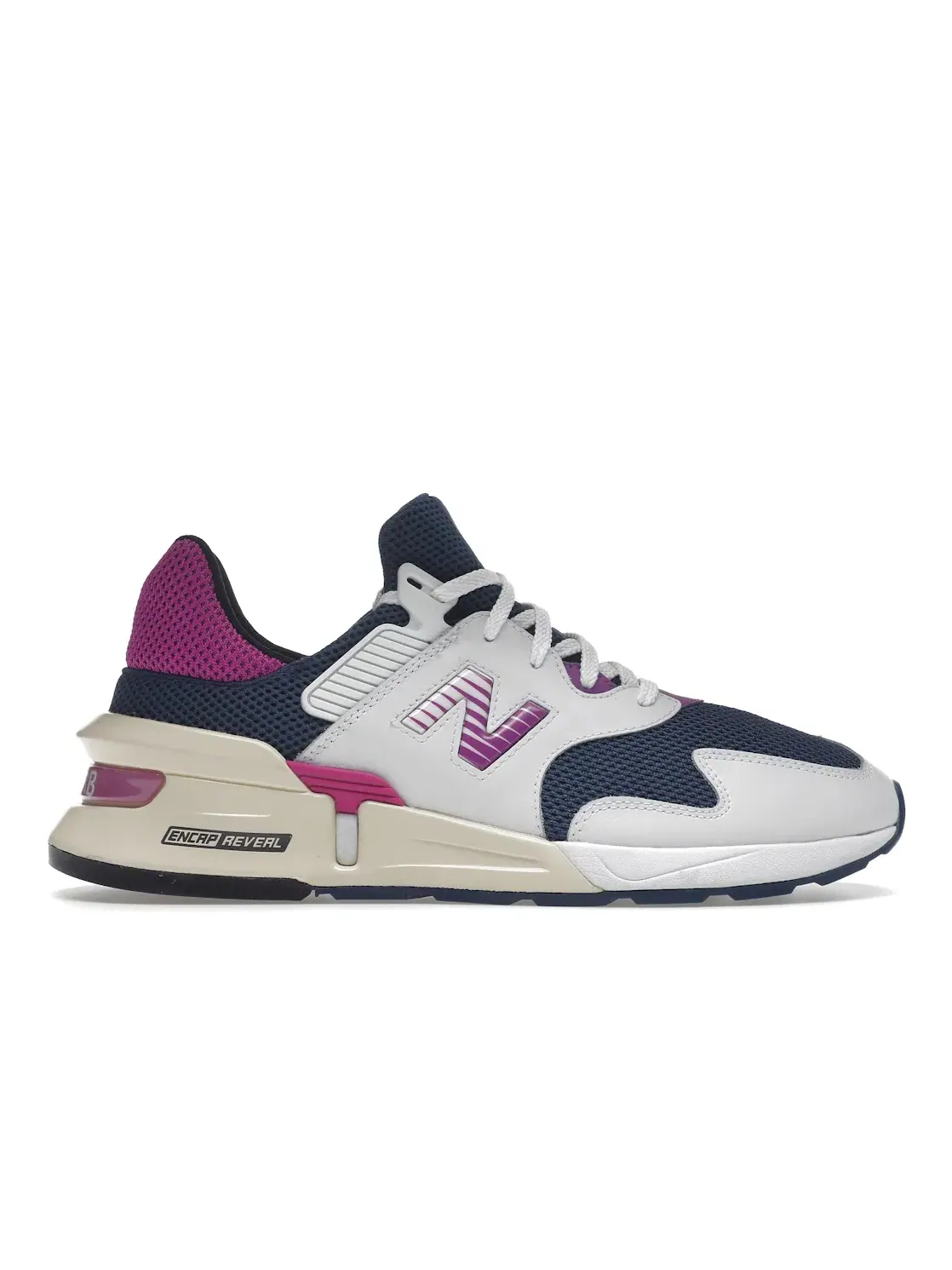 Мужские кроссовки Lifestyle New Balance 997S — изображение 1 из 4, белый/фиолетовый