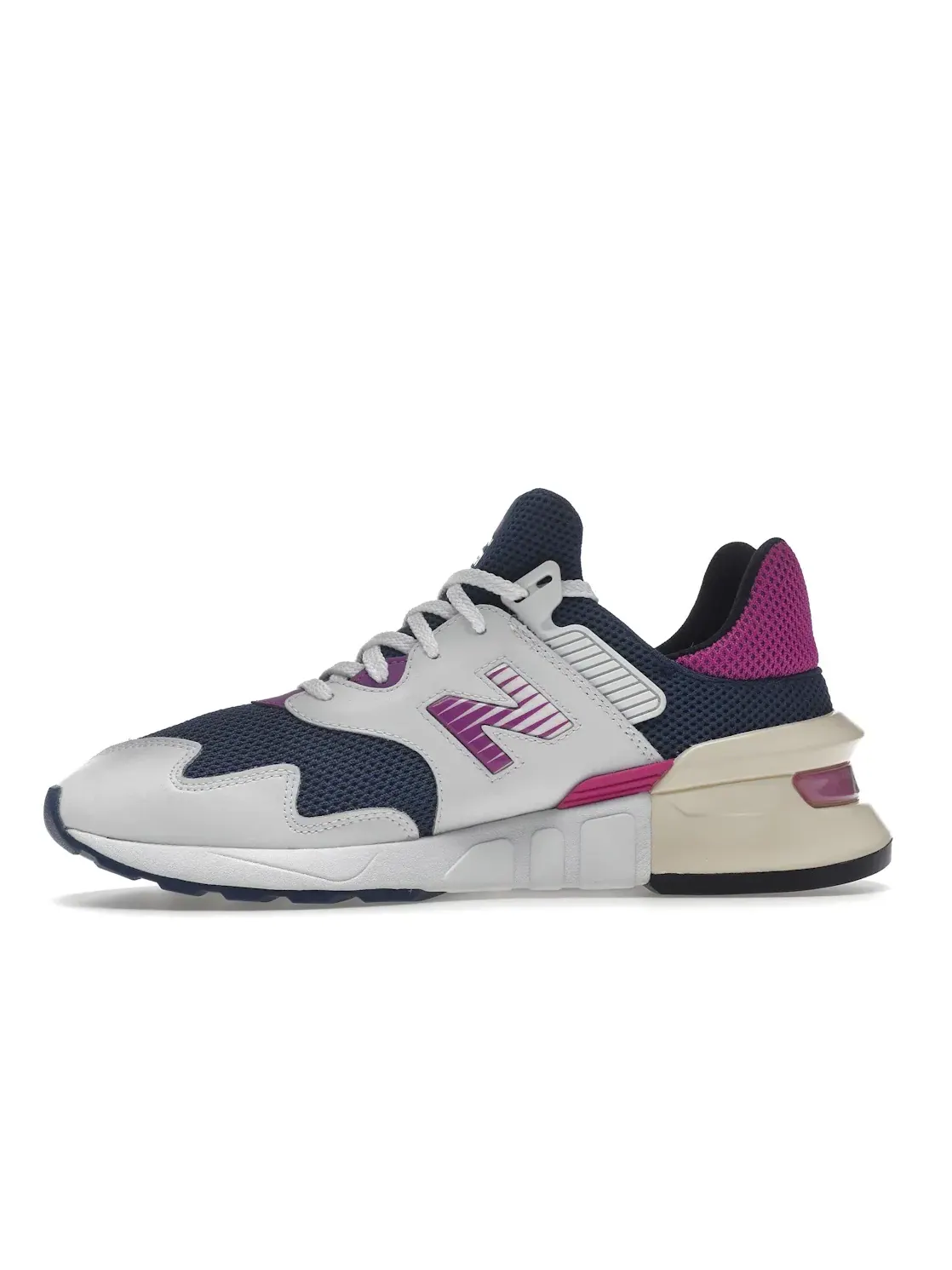 Мужские кроссовки Lifestyle New Balance 997S — изображение 3 из 4, белый/фиолетовый