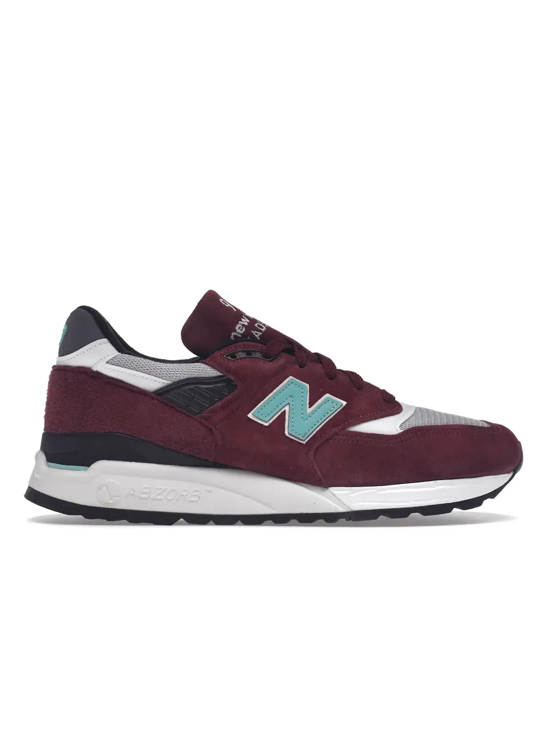 Мужские кроссовки Lifestyle New Balance 998 — изображение 1 из 4, бордовый