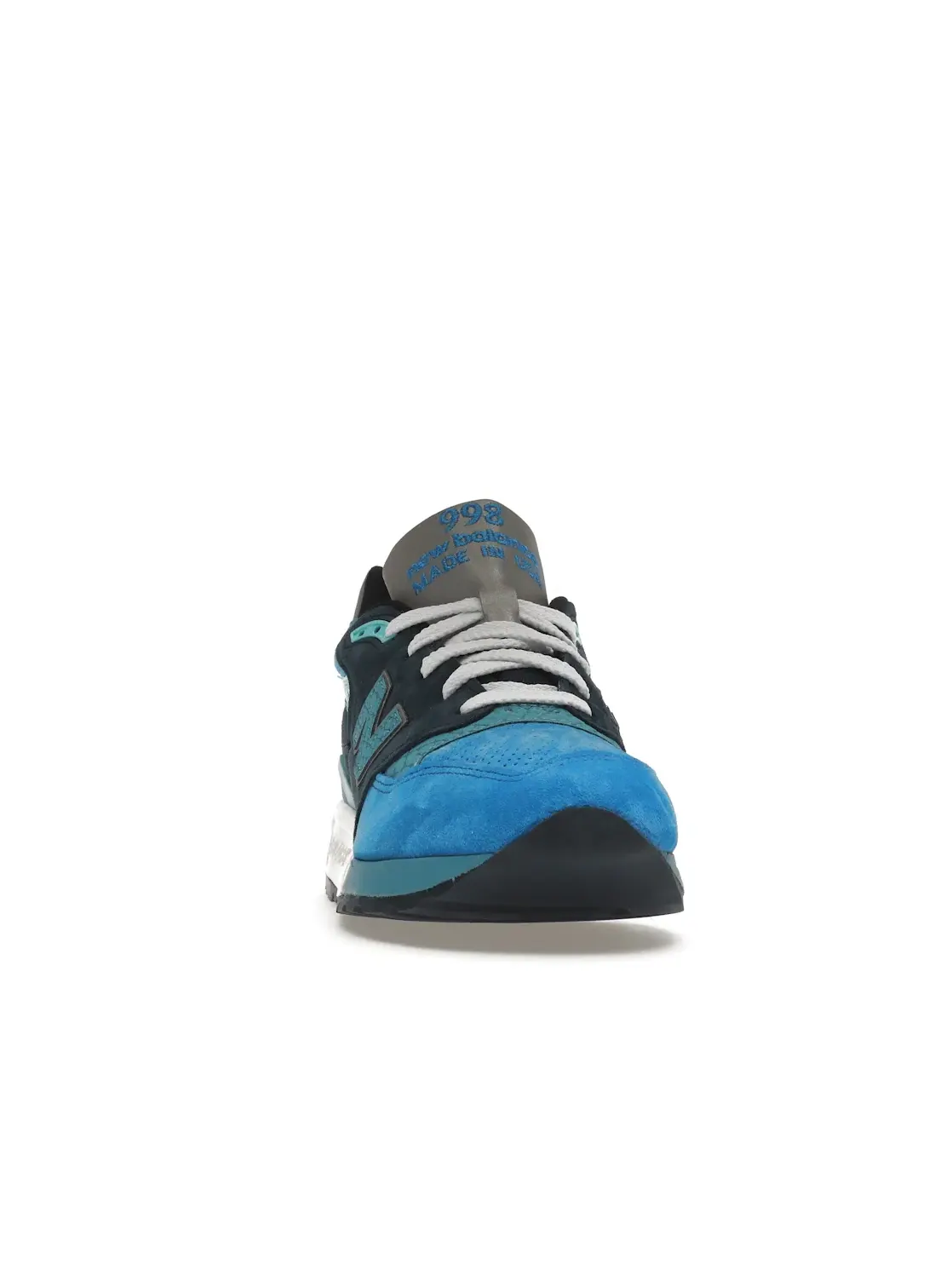 Мужские кроссовки Lifestyle New Balance 998 — изображение 2 из 4, синий серебристый