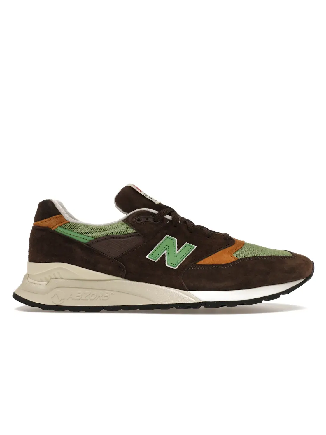 Мужские кроссовки Lifestyle New Balance 998 — изображение 1 из 4, коричневый зеленый