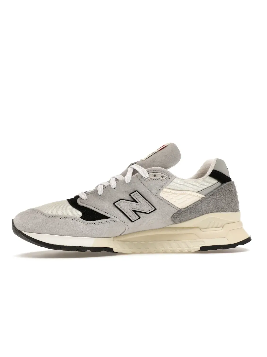 Мужские кроссовки с замшевыми вставками New Balance 998 — изображение 3 из 4, серый/кремовый