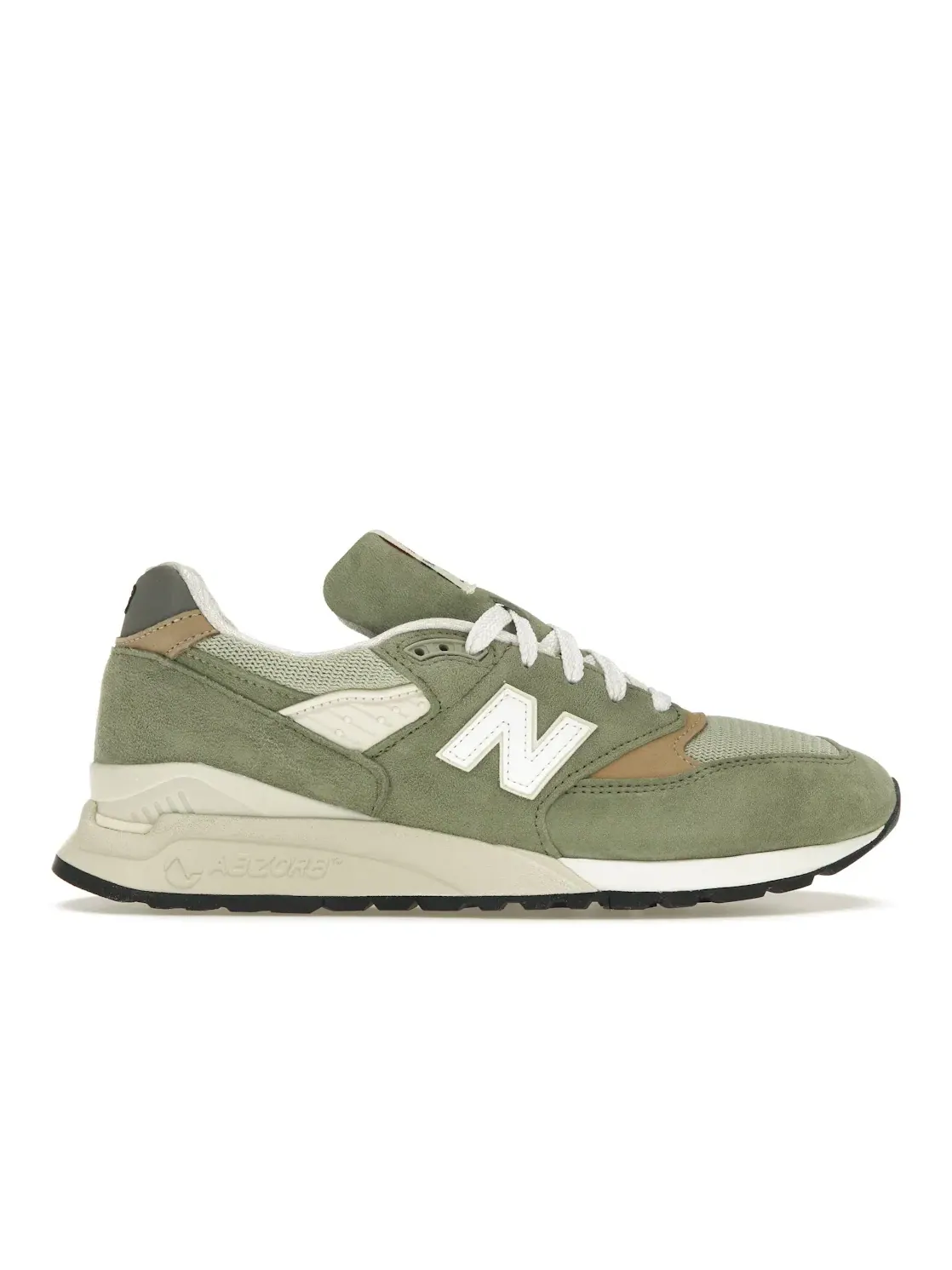 Мужские кроссовки Lifestyle New Balance 998 — изображение 1 из 4, оливковый
