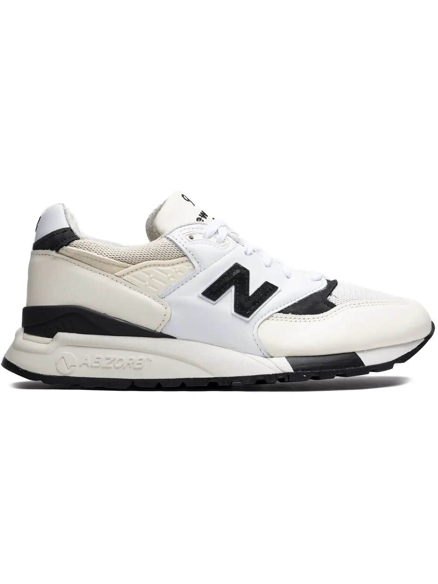 Мужские кроссовки Lifestyle New Balance 998 — изображение 1 из 1, белый/черный