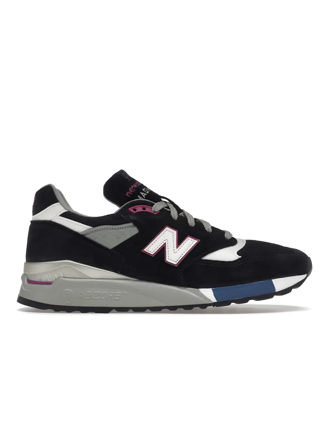 Мужские кроссовки Lifestyle New Balance 998 — изображение 1 из 4, черный/фиолетовый