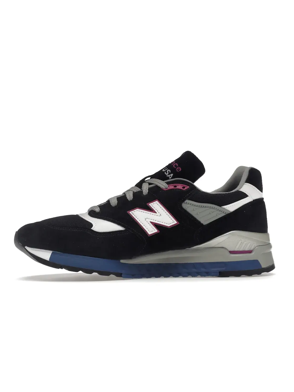 Мужские кроссовки Lifestyle New Balance 998 — изображение 3 из 4, черный/фиолетовый