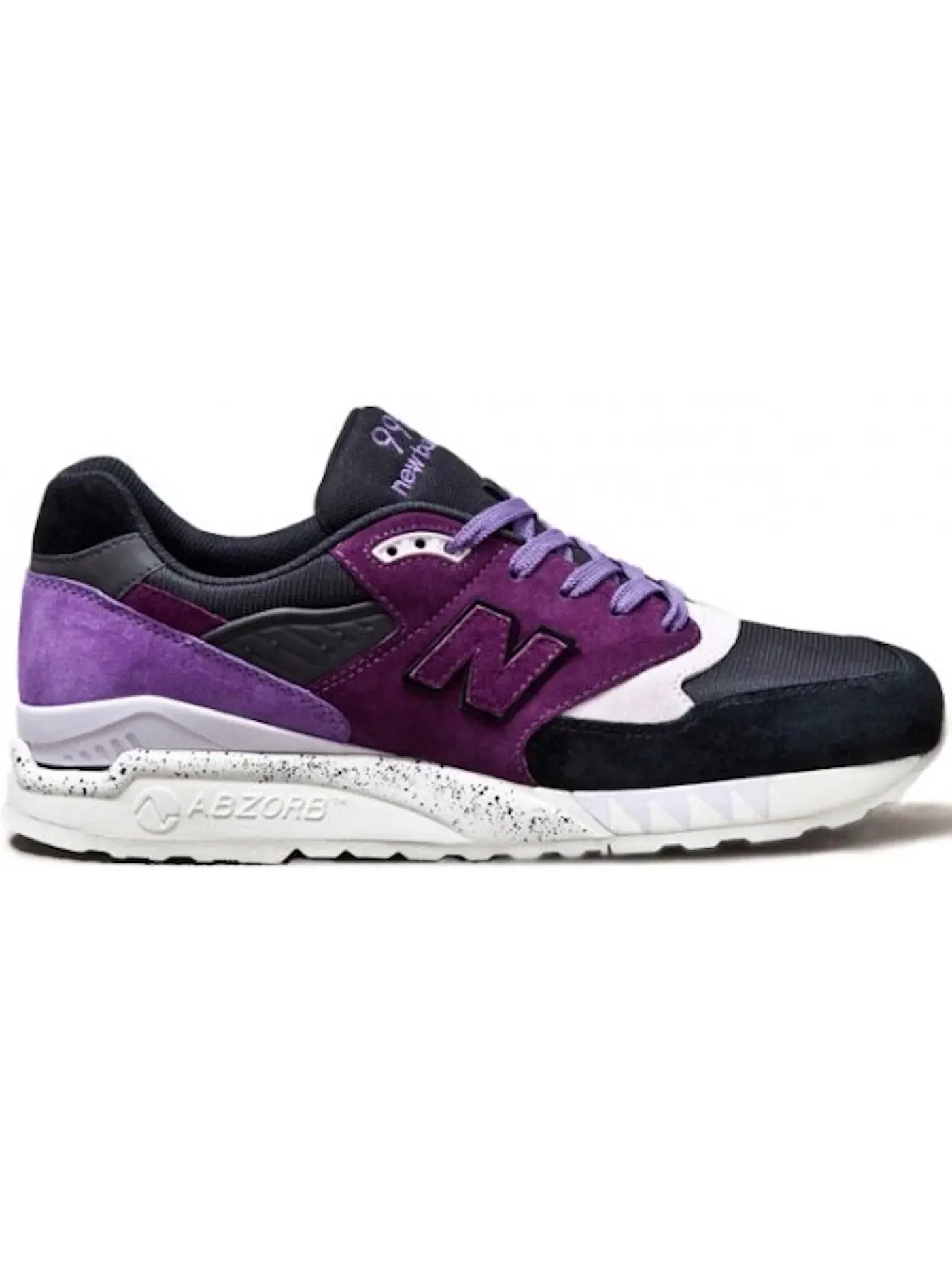 Мужские кроссовки Lifestyle New Balance 998 — изображение 1 из 1, фиолетовый/черный/белый