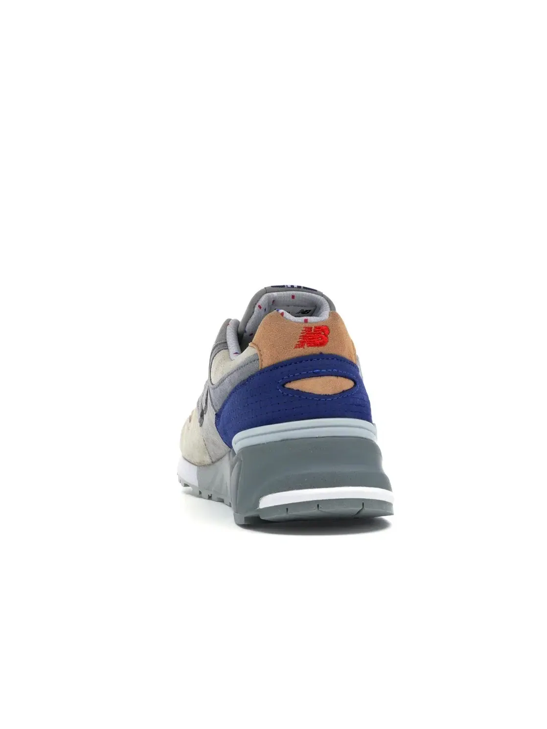 Мужские кроссовки с премиальным замшевым верхом New Balance 999 — изображение 4 из 4, серый/белый