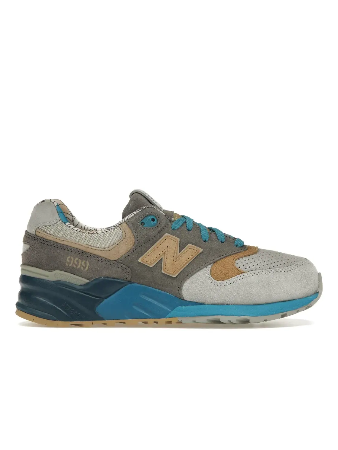 Мужские кроссовки Lifestyle New Balance 999 — изображение 1 из 4, синий/серый-хаки